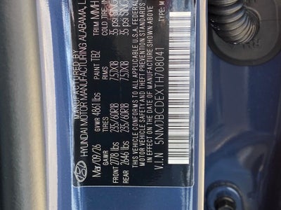 2026 Hyundai Tucson SEL