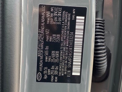 2026 Hyundai Santa Fe Hybrid SEL
