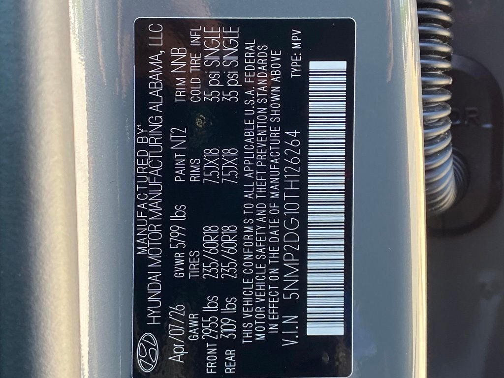 2026 Hyundai Santa Fe Hybrid SEL