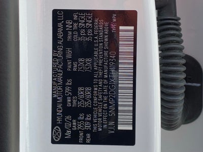 2026 Hyundai Santa Fe Hybrid SEL