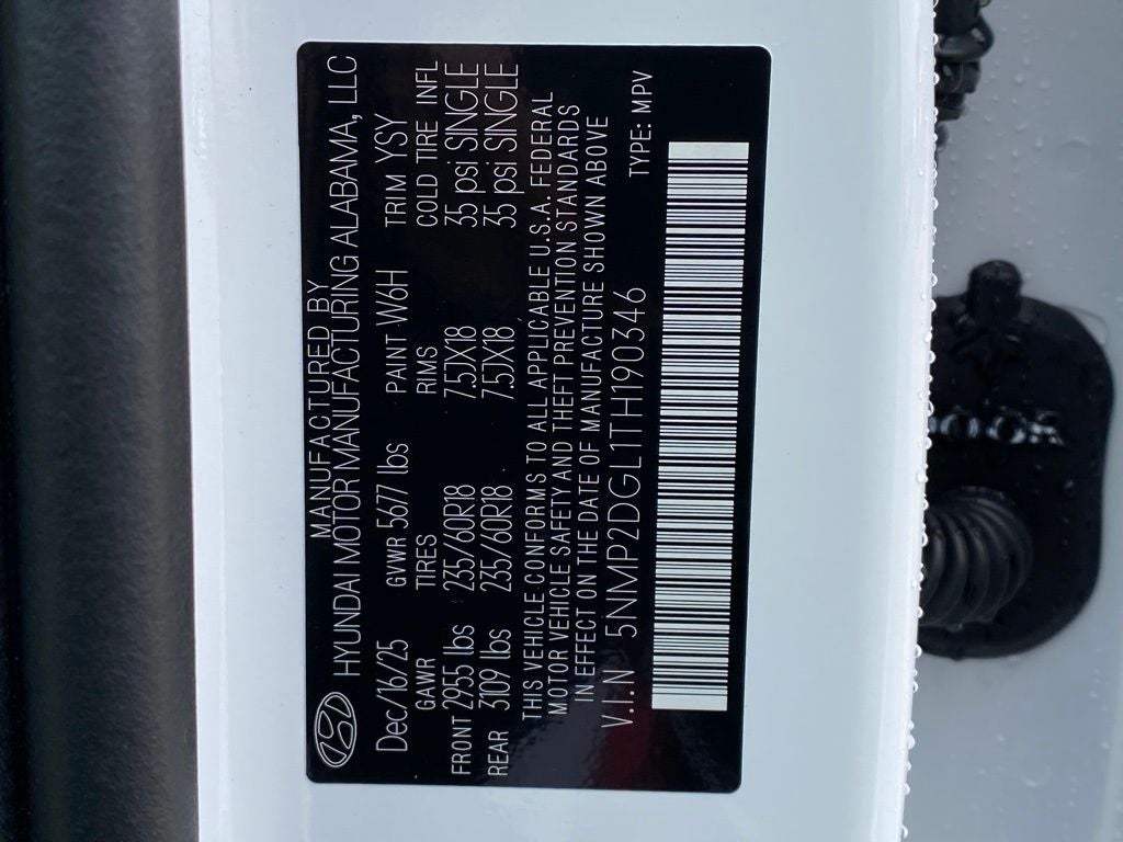 2026 Hyundai Santa Fe SEL AWD