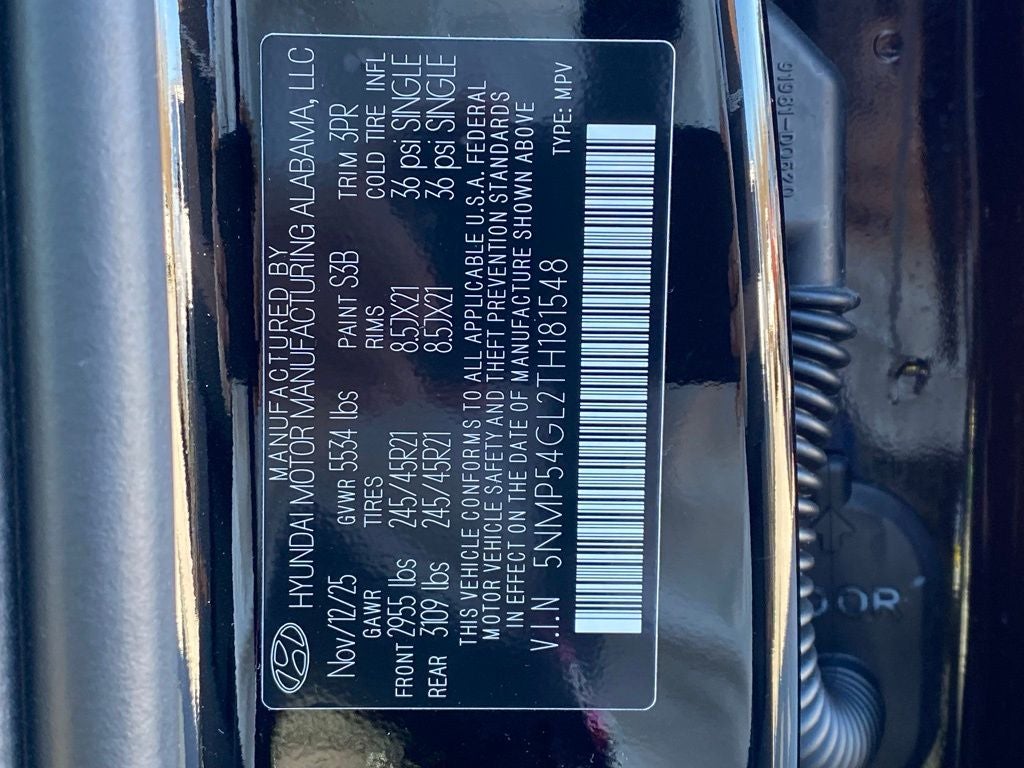 2026 Hyundai Santa Fe Limited FWD