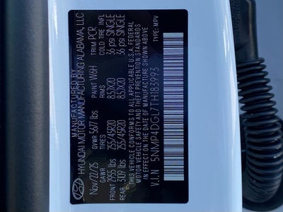 2026 Hyundai Santa Fe Limited AWD