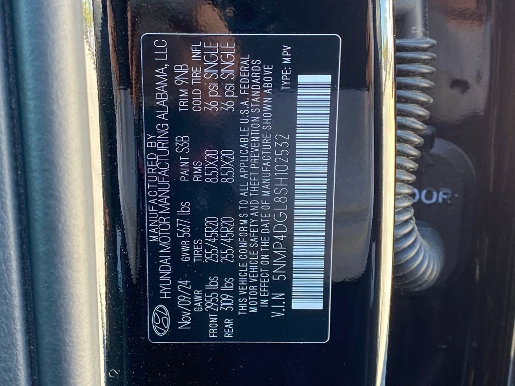 2025 Hyundai Santa Fe Limited AWD