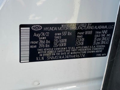 2023 Hyundai Santa Fe SE