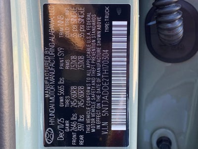 2026 Hyundai Santa Cruz SE AWD