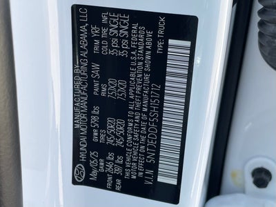 2025 Hyundai Santa Cruz Limited