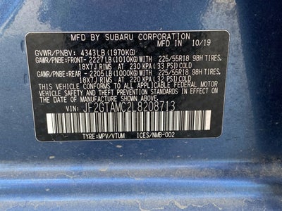 2020 Subaru Crosstrek Limited CLEAN CARFAX