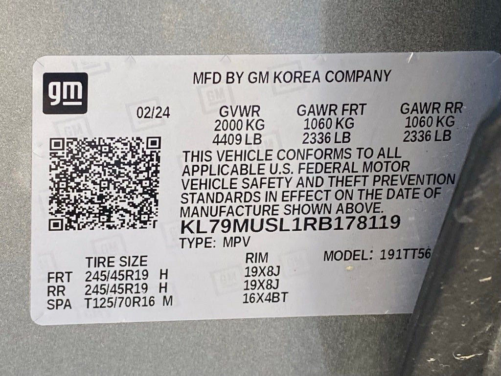 2024 Chevrolet TrailBlazer RS ALL WHEEL DRIVE-CLEAN CARFAX