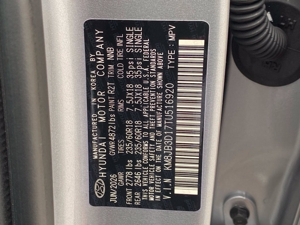 2026 Hyundai Tucson Hybrid SEL FWD