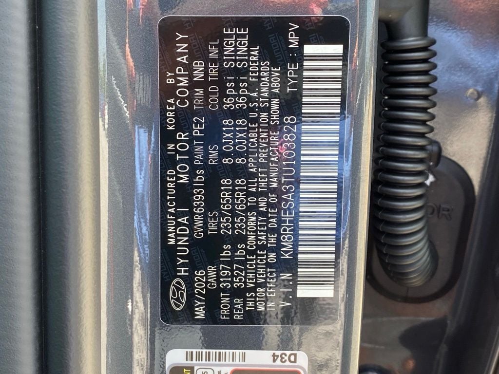 2026 Hyundai Palisade Hybrid SEL Premium 7P