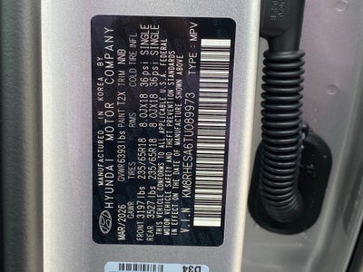 2026 Hyundai Palisade Hybrid SEL Premium 7P