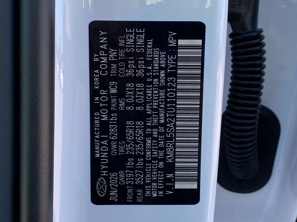 2026 Hyundai Palisade Hybrid Blue SEL 7P