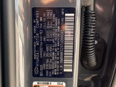 2026 Hyundai Palisade Calligraphy AWD