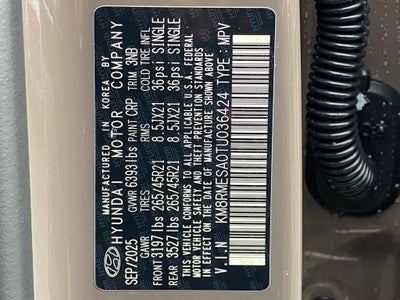 2026 Hyundai Palisade Hybrid Calligraphy