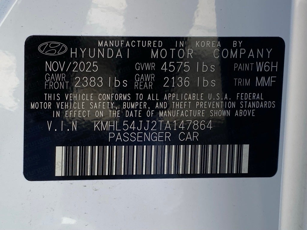 2026 Hyundai Sonata Hybrid Limited