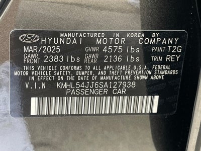 2025 Hyundai Sonata Hybrid Limited