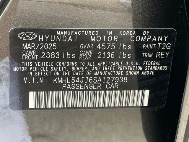 2025 Hyundai Sonata Hybrid Limited