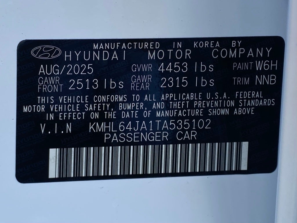 2026 Hyundai Sonata SEL Sport
