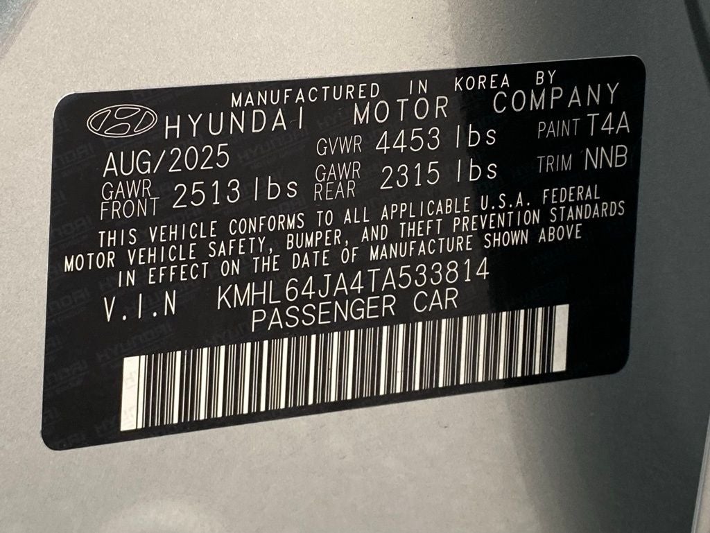 2026 Hyundai Sonata SEL Sport