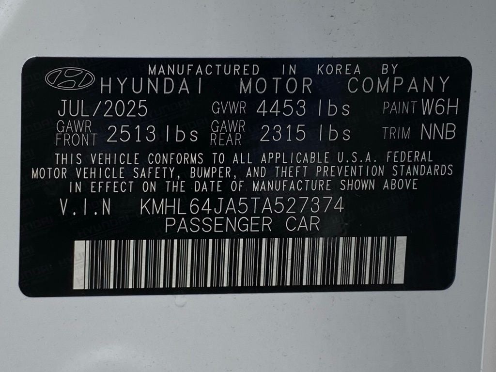 2026 Hyundai Sonata SEL Sport