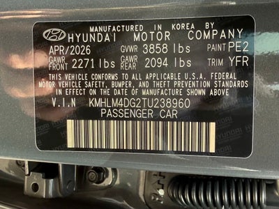 2026 Hyundai Elantra SEL Sport