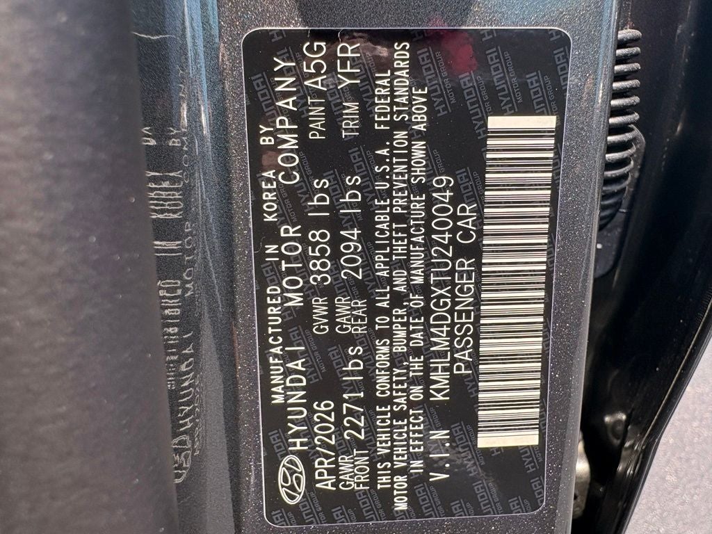 2026 Hyundai Elantra SEL Sport