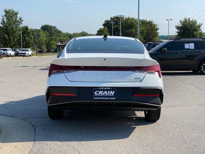 2026 Hyundai Elantra Hybrid Blue