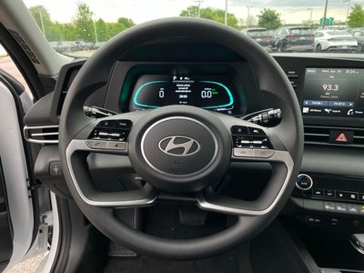 2025 Hyundai Elantra Hybrid Blue