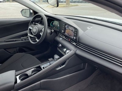 2025 Hyundai Elantra Hybrid Blue