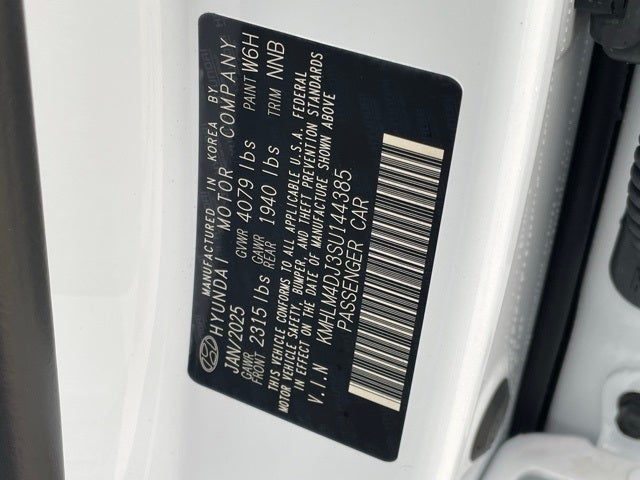 2025 Hyundai Elantra Hybrid Blue