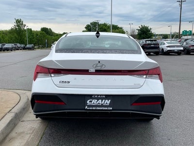 2025 Hyundai Elantra Hybrid Blue