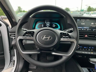 2025 Hyundai Elantra Hybrid Blue