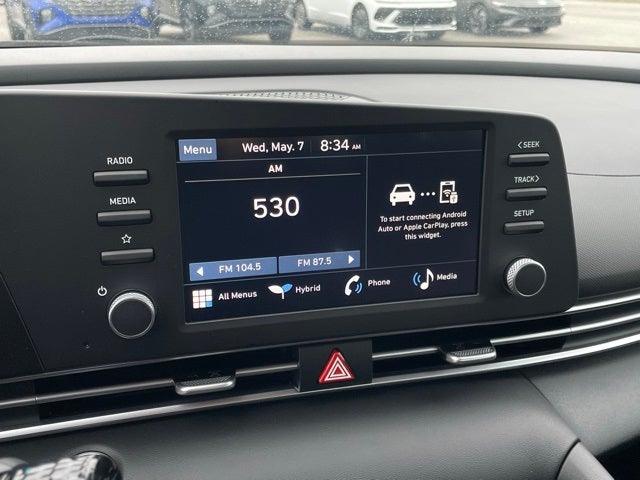 2025 Hyundai Elantra Hybrid Blue