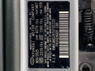 2026 Hyundai Elantra Hybrid SEL Sport