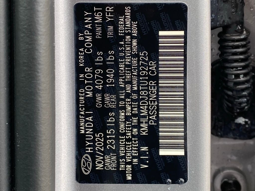 2026 Hyundai Elantra Hybrid SEL Sport