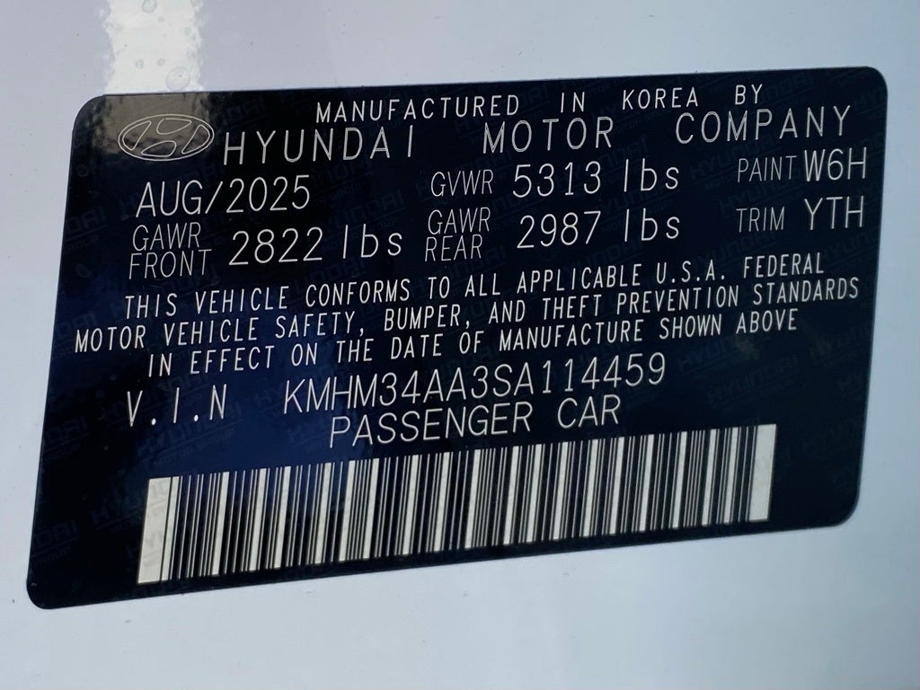 2025 Hyundai IONIQ 6 SEL