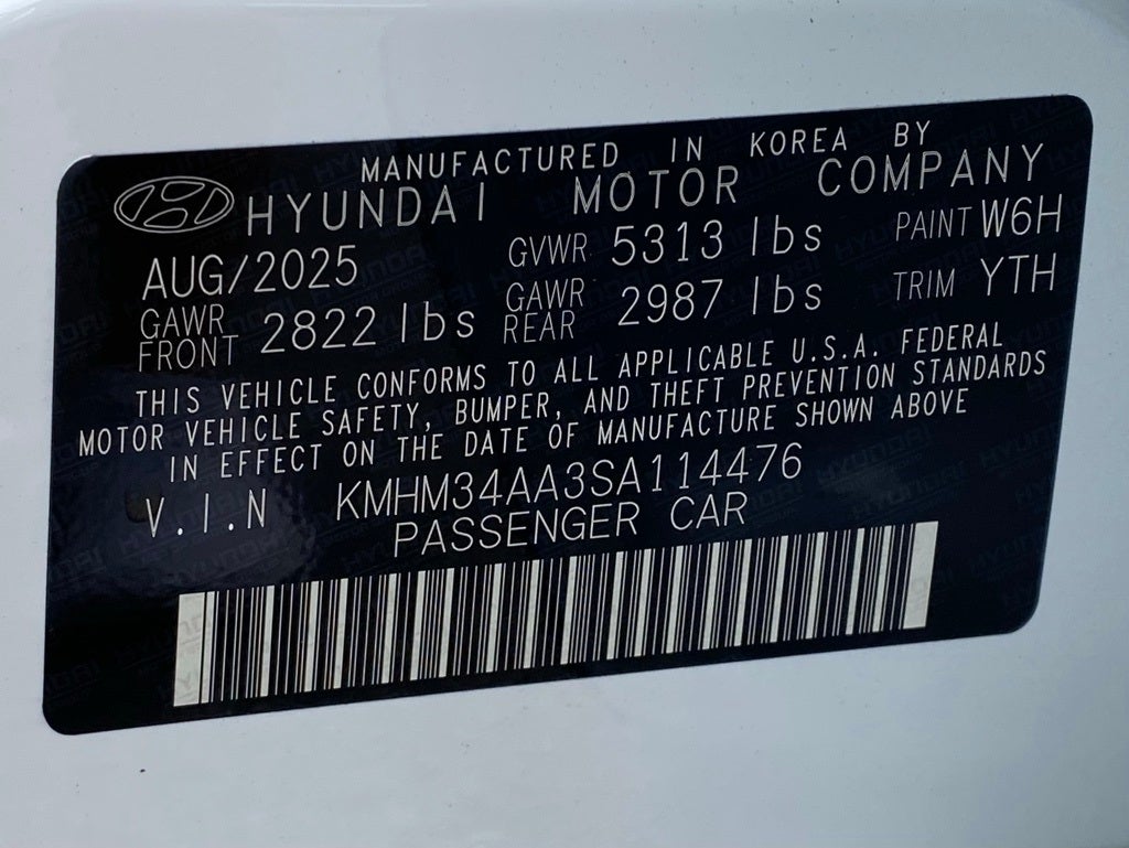 2025 Hyundai IONIQ 6 SEL
