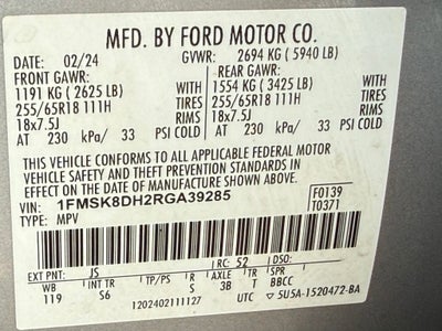 2024 Ford Explorer XLT - CLEAN CARFAX / ONE OWNER