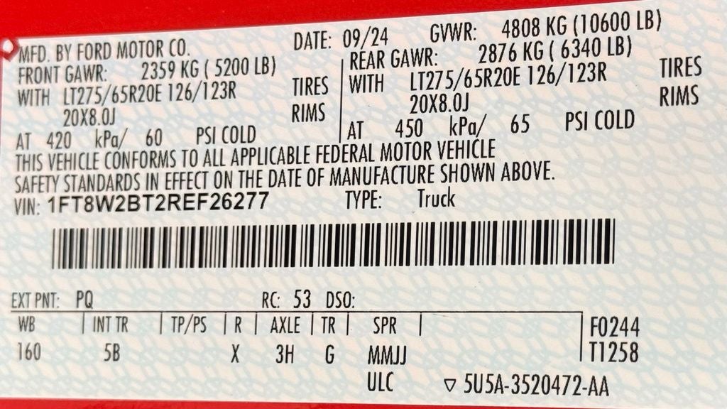 2024 Ford F-250SD Lariat ONE OWNER CLEAN CARFAX