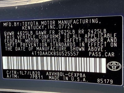 2025 Toyota Camry XSE - PANORAMIC SUNROOF / ONE OWNER