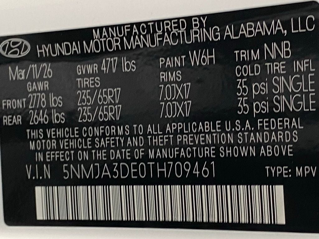 2026 Hyundai Tucson SE