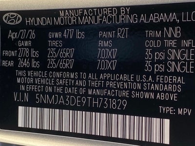 2026 Hyundai Tucson SE