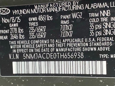 2026 Hyundai Tucson SE AWD