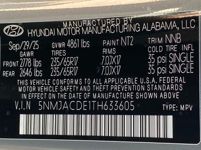 2026 Hyundai Tucson SE AWD