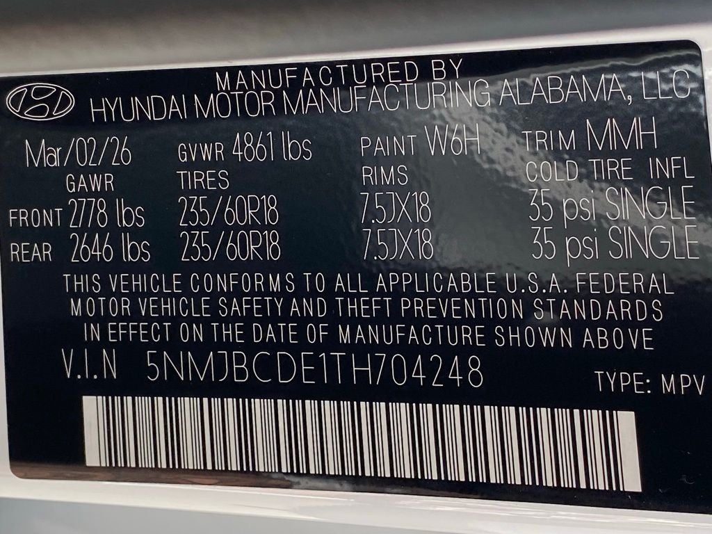 2026 Hyundai Tucson SEL