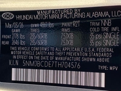 2026 Hyundai Tucson SEL