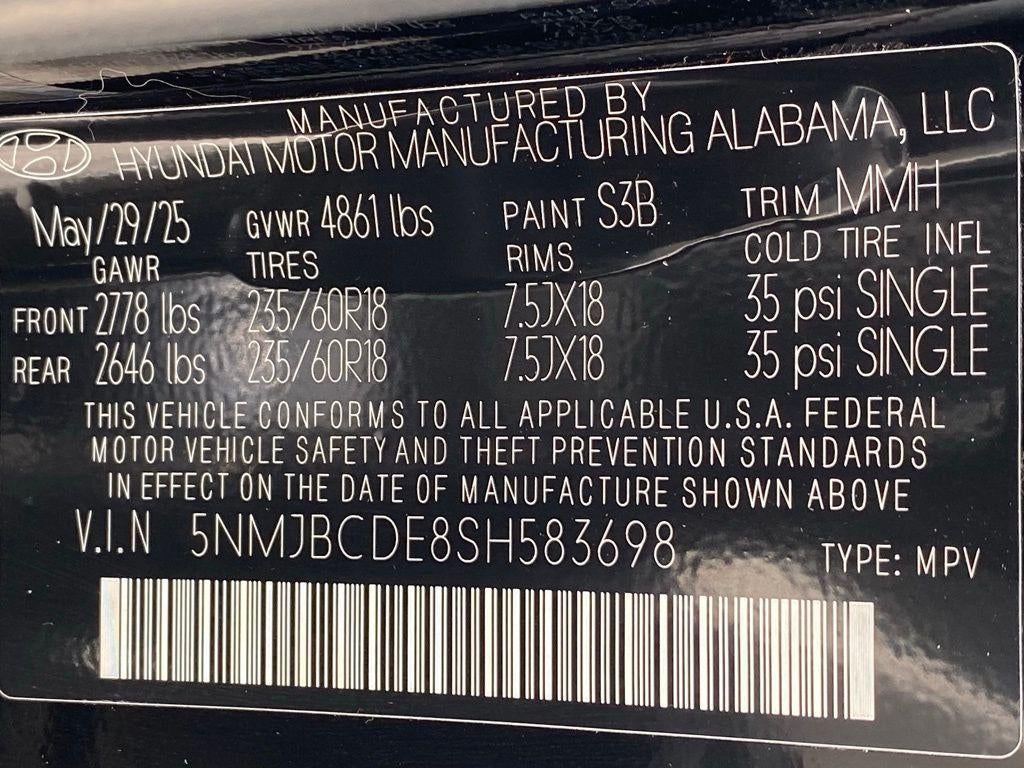 2025 Hyundai Tucson SEL AWD