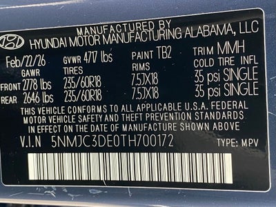 2026 Hyundai Tucson SEL Premium