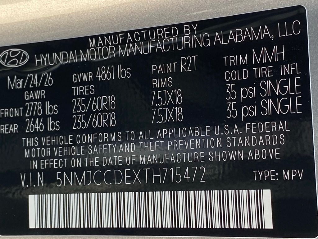 2026 Hyundai Tucson SEL Premium